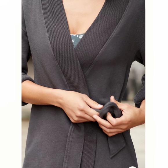 Daily Practice Wrap Cardigan - Picture 1 of 10